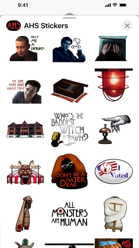 American Horror Story Stickers - 1.3.2 - (iOS)