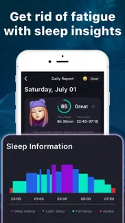 relax - sleep tracker iphone screenshot 4