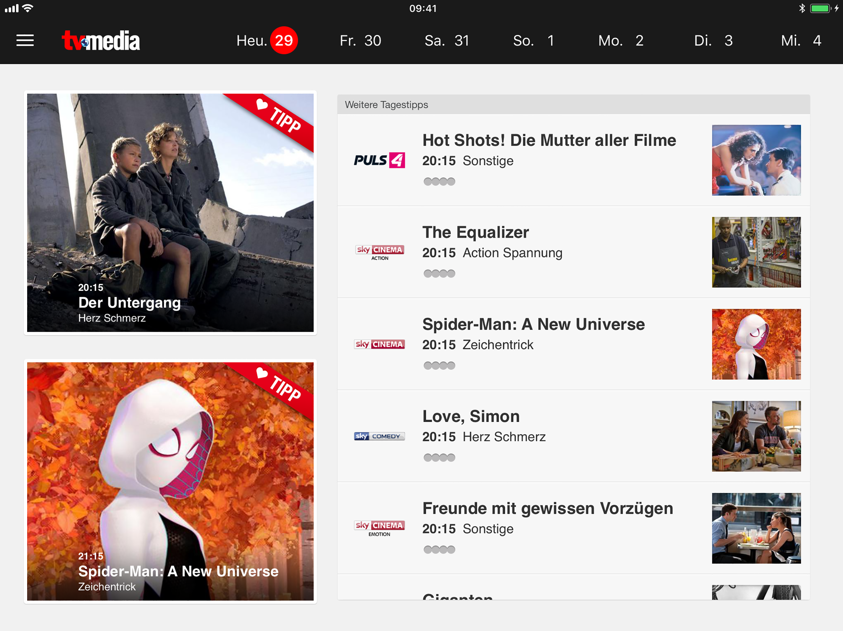TV-MEDIA TV Programm screenshot 7