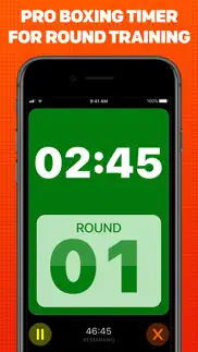 boxing timer pro round timer iphone screenshot 1