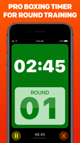 Boxing Timer Pro Round Timer screenshot