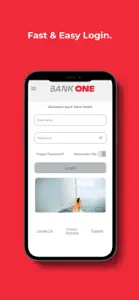 Bank One screenshot #1 for iPhone