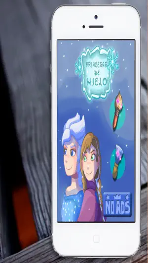 Coloring book ice princess screenshot 3