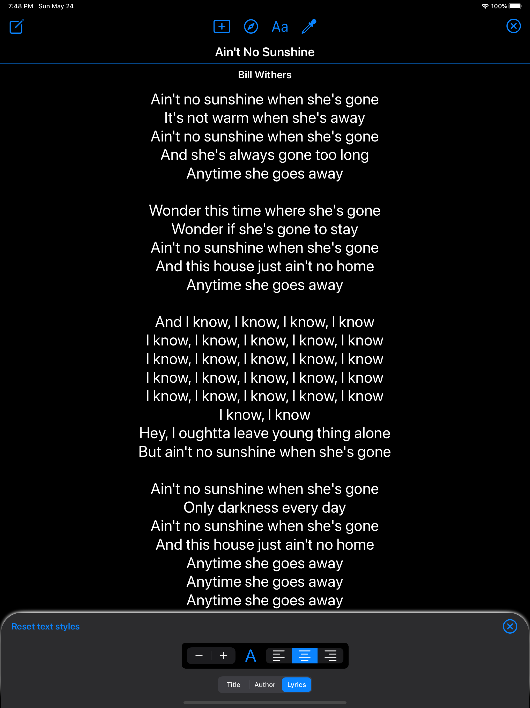 Julia Lyrics