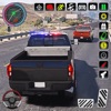 Police Van Driver Games Chase