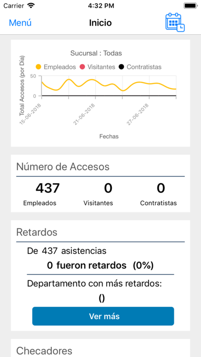 Checador biométrico Screenshot