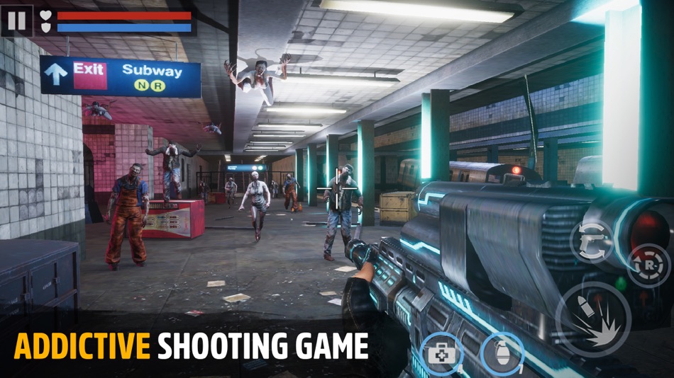 #4. DEAD TARGET: FPS Zombie Games (iOS) Bởi: VNG Game Studios