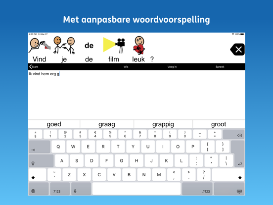 Proloquo2Go iPad app afbeelding 7