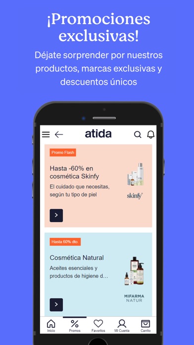 Atida|Mifarma. Farmacia online Screenshot
