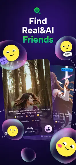 Game screenshot ChaChat: Friends, Chat & AI hack