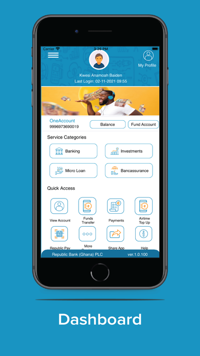 RepublicMobile Ghana Screenshot