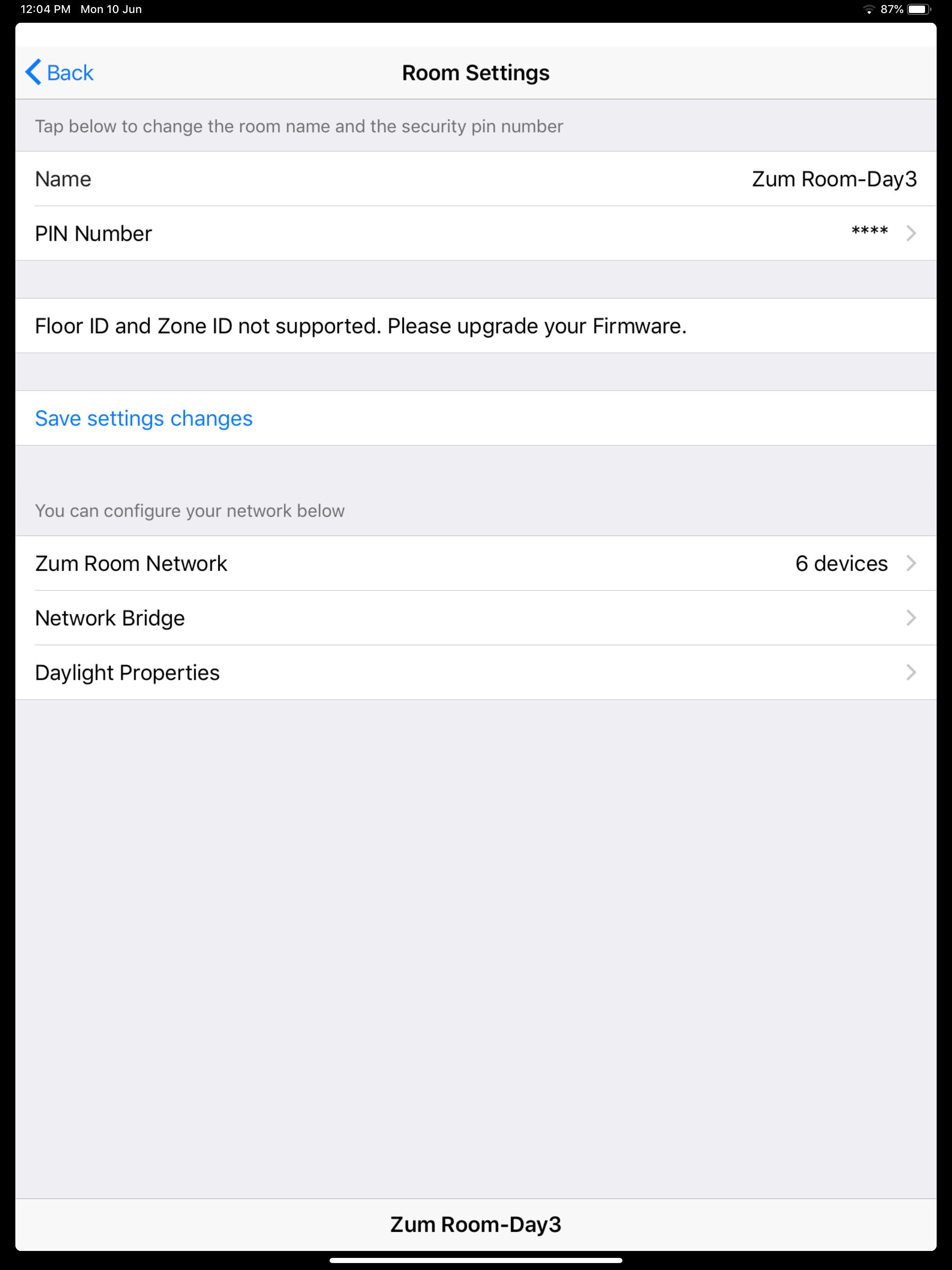 Crestron Zūm screenshot 12