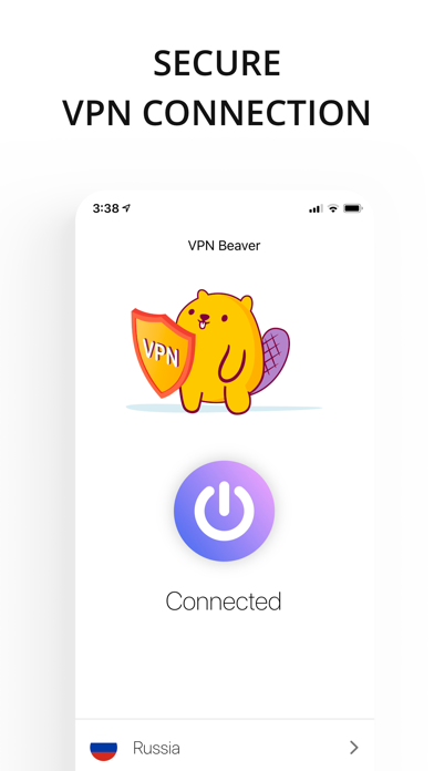 VPN service Beaver Screenshot