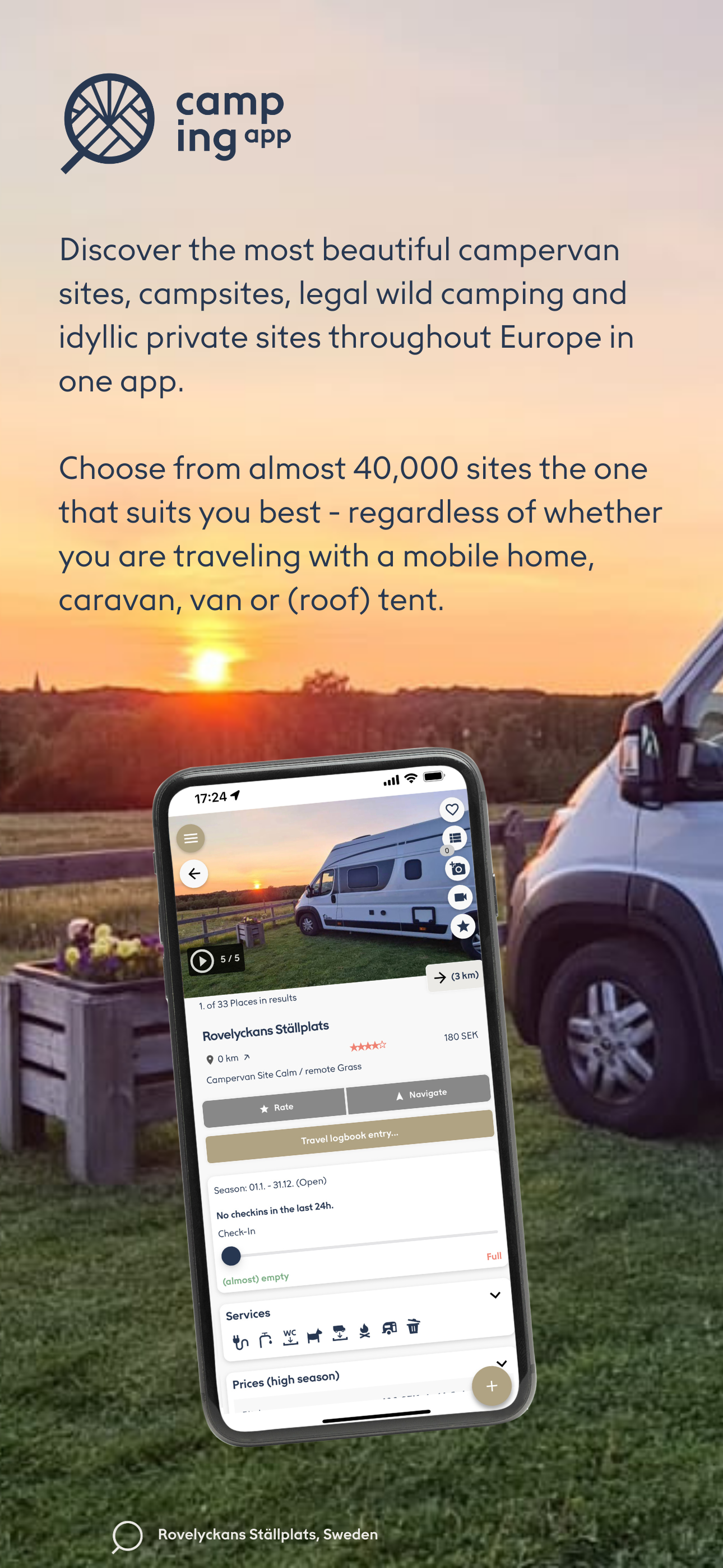 Camping App Eu