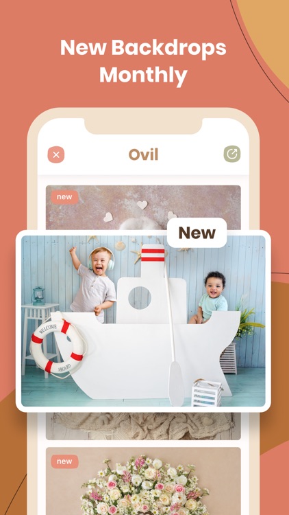 Ovil - backdrop photo editor screenshot-6