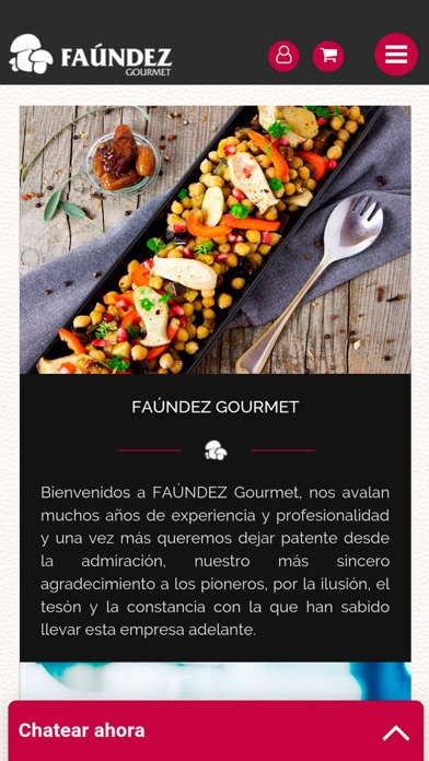 Faundez Gourmet Screenshot