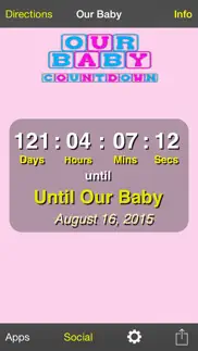 How to cancel & delete our baby countdown 1