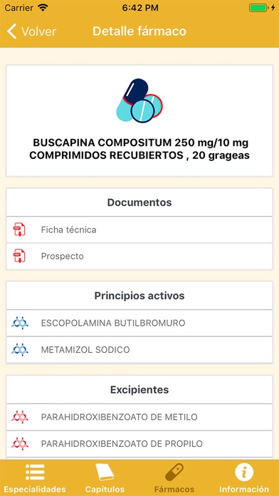 Médico de Urgencias iPhone screenshot 5 - Medical app