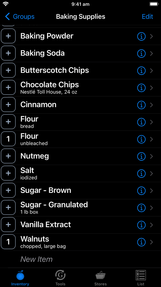 #8. Grocophile (iOS) 由: Idle Loop Software Design, LLC