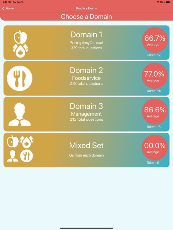 Screenshot #5 pour Diet Tech Exam To Go