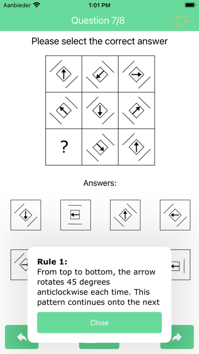 IQ Test: Advanced Matricesのおすすめ画像5