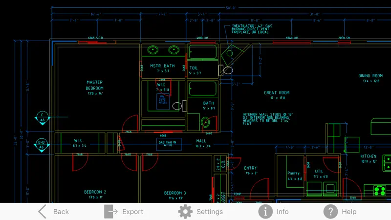 DXF Simple Viewer screenshot 7 of 10