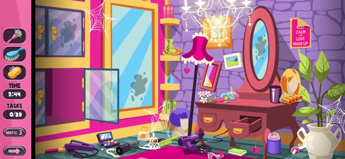 Baby House Cleaning Game