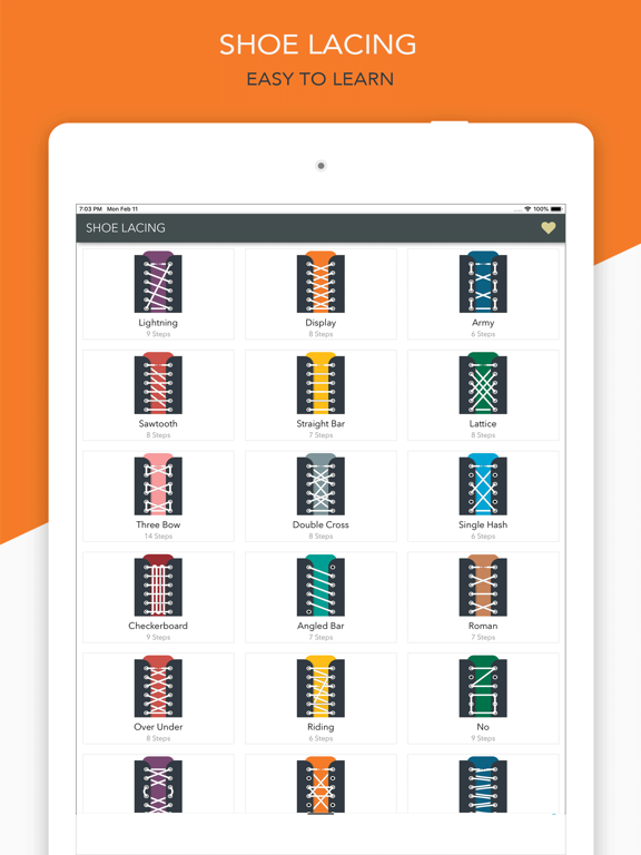 Screenshot #1 for Lace Up: Learn to Tie Shoes