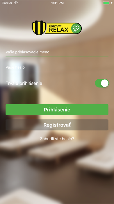 App screenshot