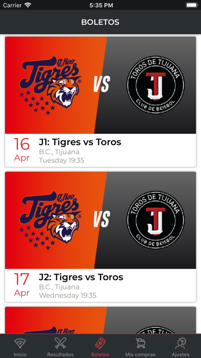 Toros de Tijuana Oficial screenshot 3