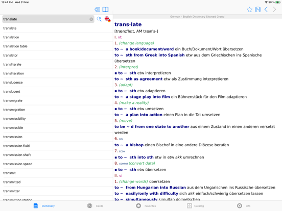 Screenshot #5 pour Slovoed Dictionary Collection
