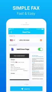 fax from iphone: send &receive iphone screenshot 4
