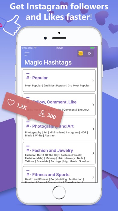 Magic HashTags For Socialのおすすめ画像1