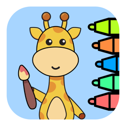 Ícone do app Colouring and drawing for kids