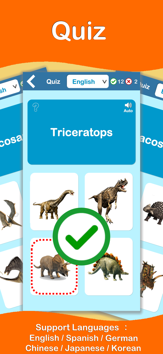 Dinosaurs Cards - Dino Game