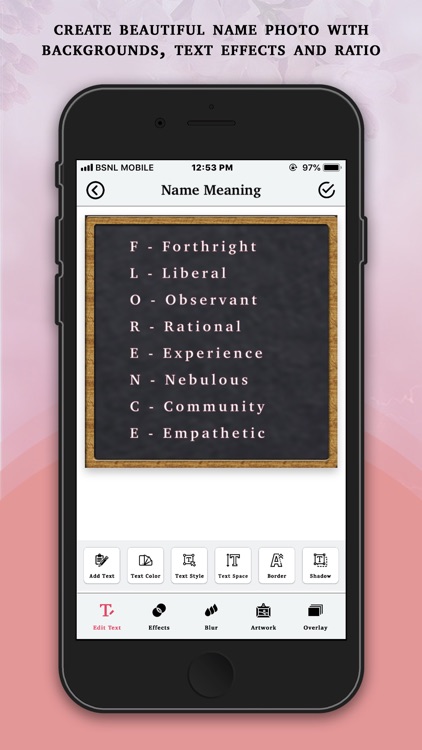 My Name Meaning Maker