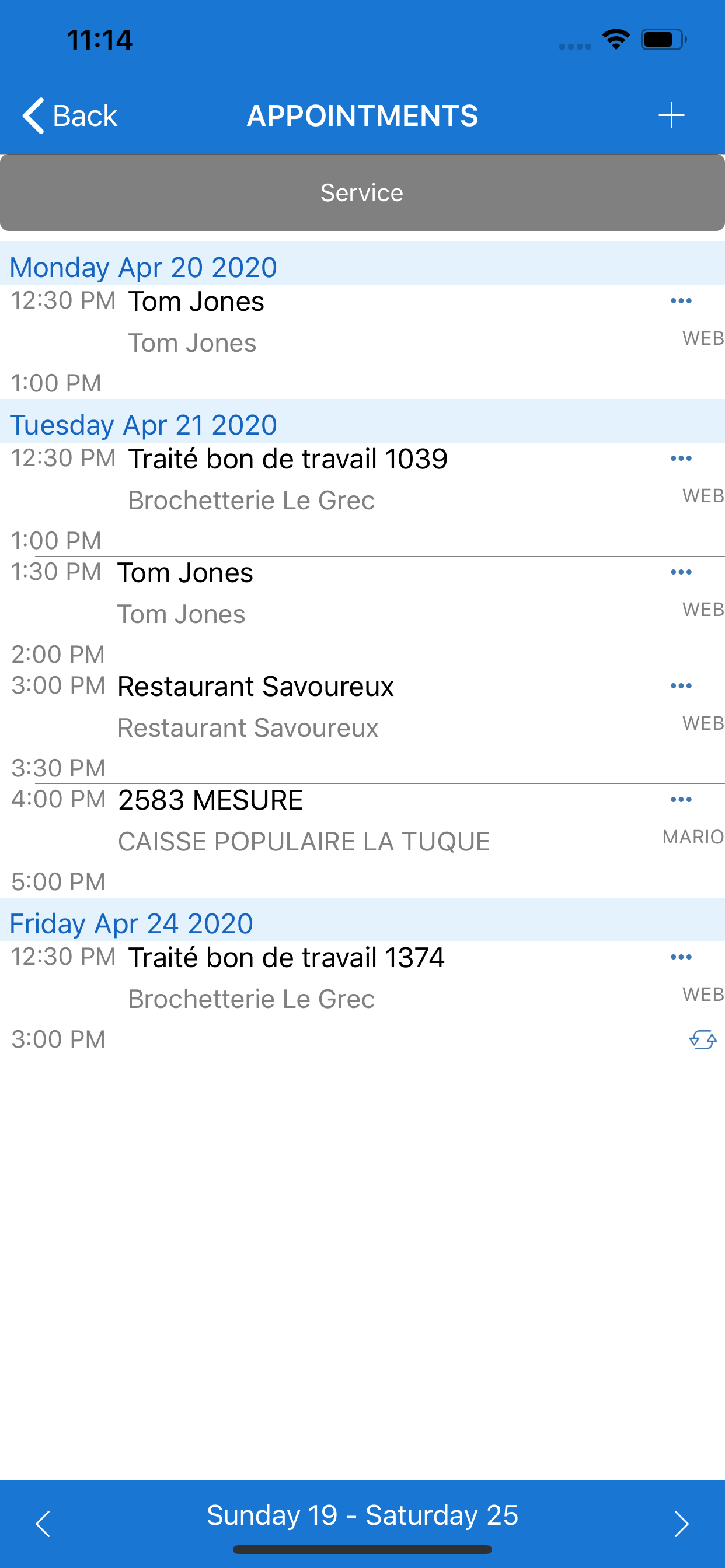 ServiCentre mobile