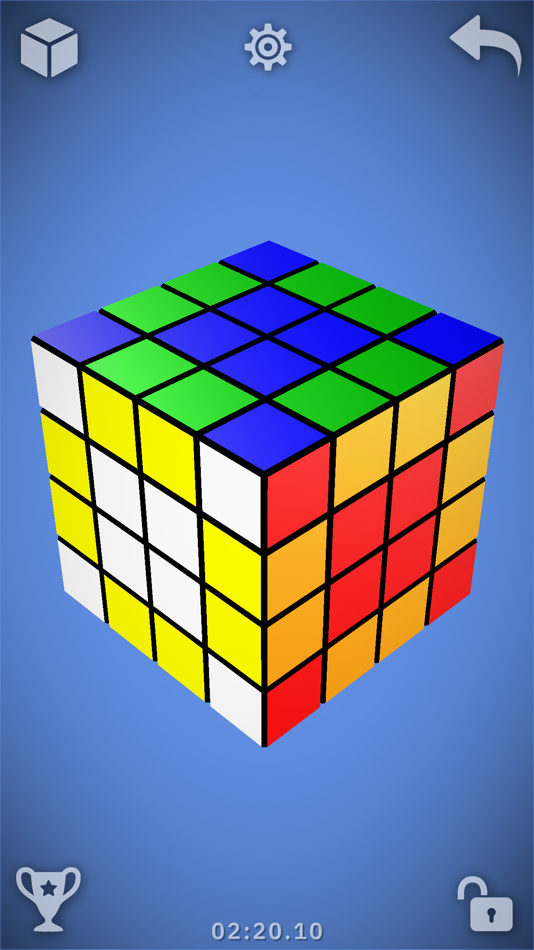 #1. Magic Cube Puzzle 3D (iOS) 由: QURAI SOFTWARE - FZCO