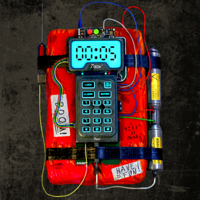 Time Bomb Prank Broken Screen