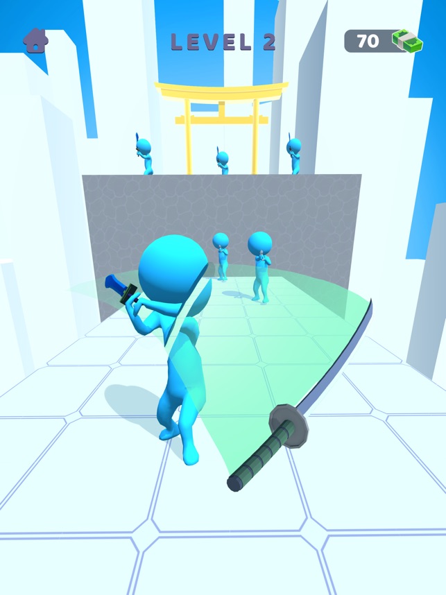 Sword Play Ninja Slice Runner mobile android iOS apk download for