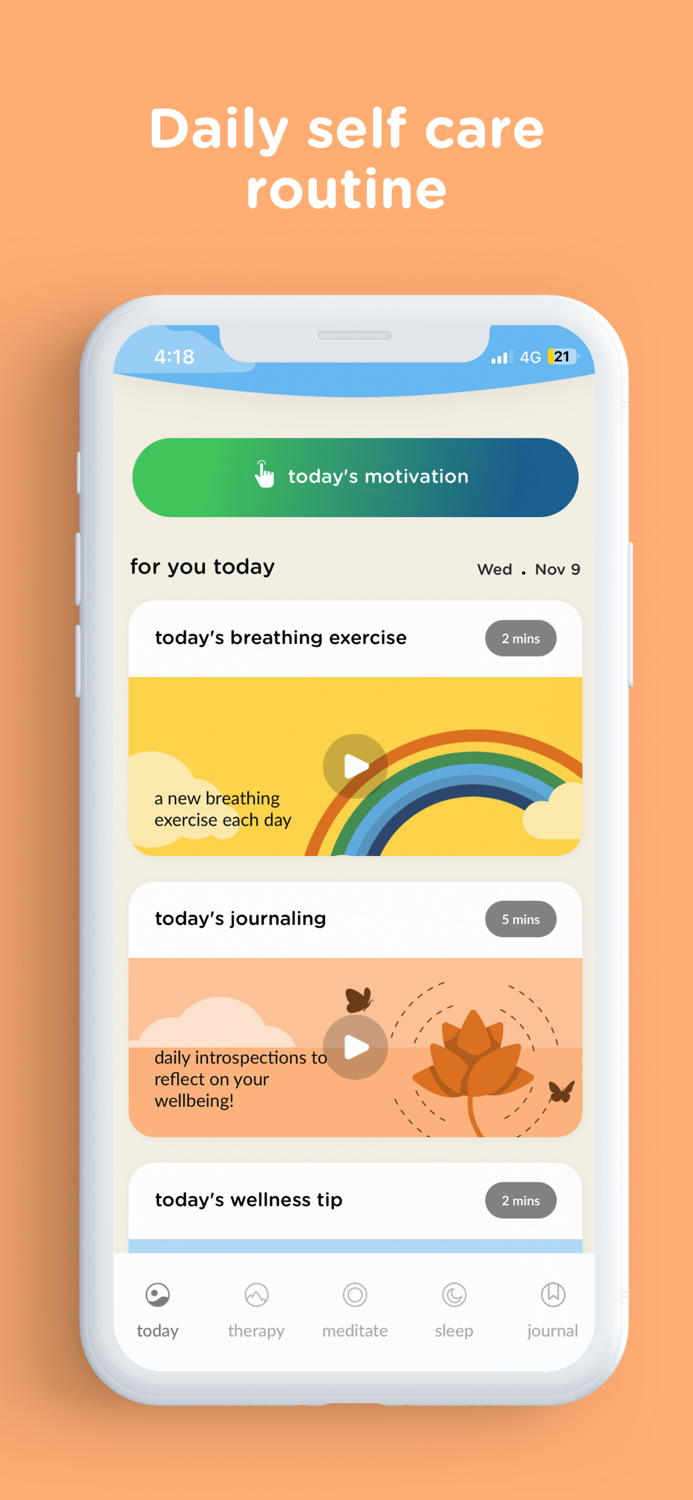 Evolve Self-Care and Meditation