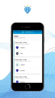 paysandu sport club - oficial iphone screenshot 3