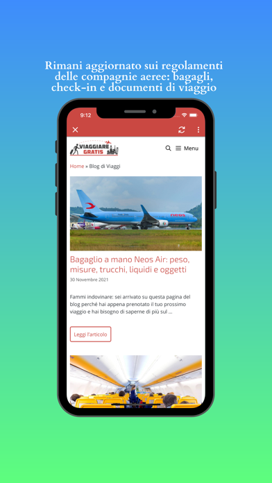 Viaggiare Gratis Screenshot