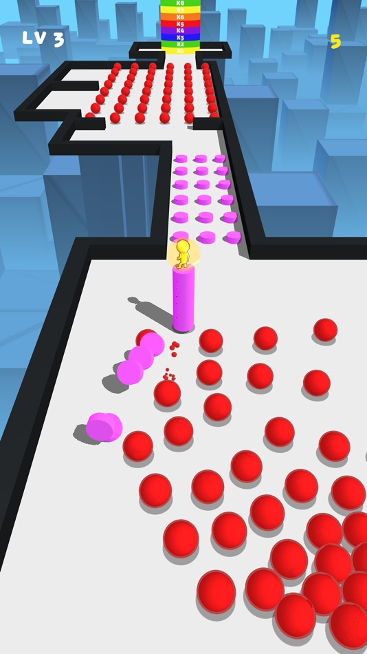 #1. Stack and Move (iOS) Podle: Henrique Silva