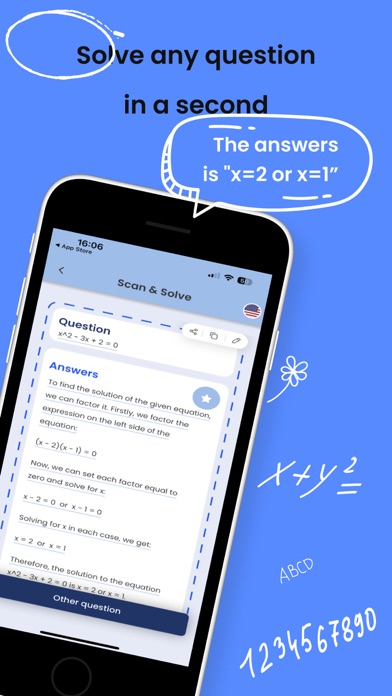 Answer AI: The Math Solver App Screenshot