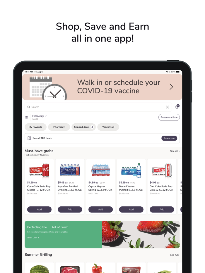 Pavilions Deals and Delivery