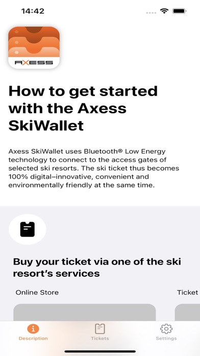 Axess SkiWallet screenshot 4