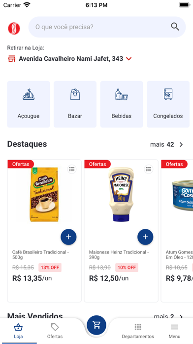 Shibata Supermercados Screenshot