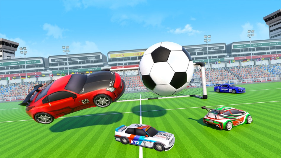 Flying Car Soccer Game - 1.0 - (iOS)