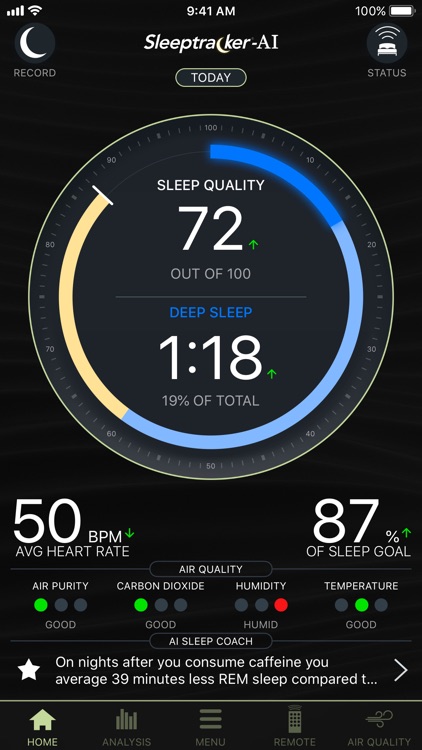 Tempur-Pedic® Sleeptracker-AI®